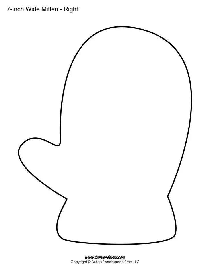 Трафарет рукавички для вырезания из бумаги шаблоны Mittens Gloves Coloring Pages : Color Luna Bricolage hiver maternelle, Bricolage