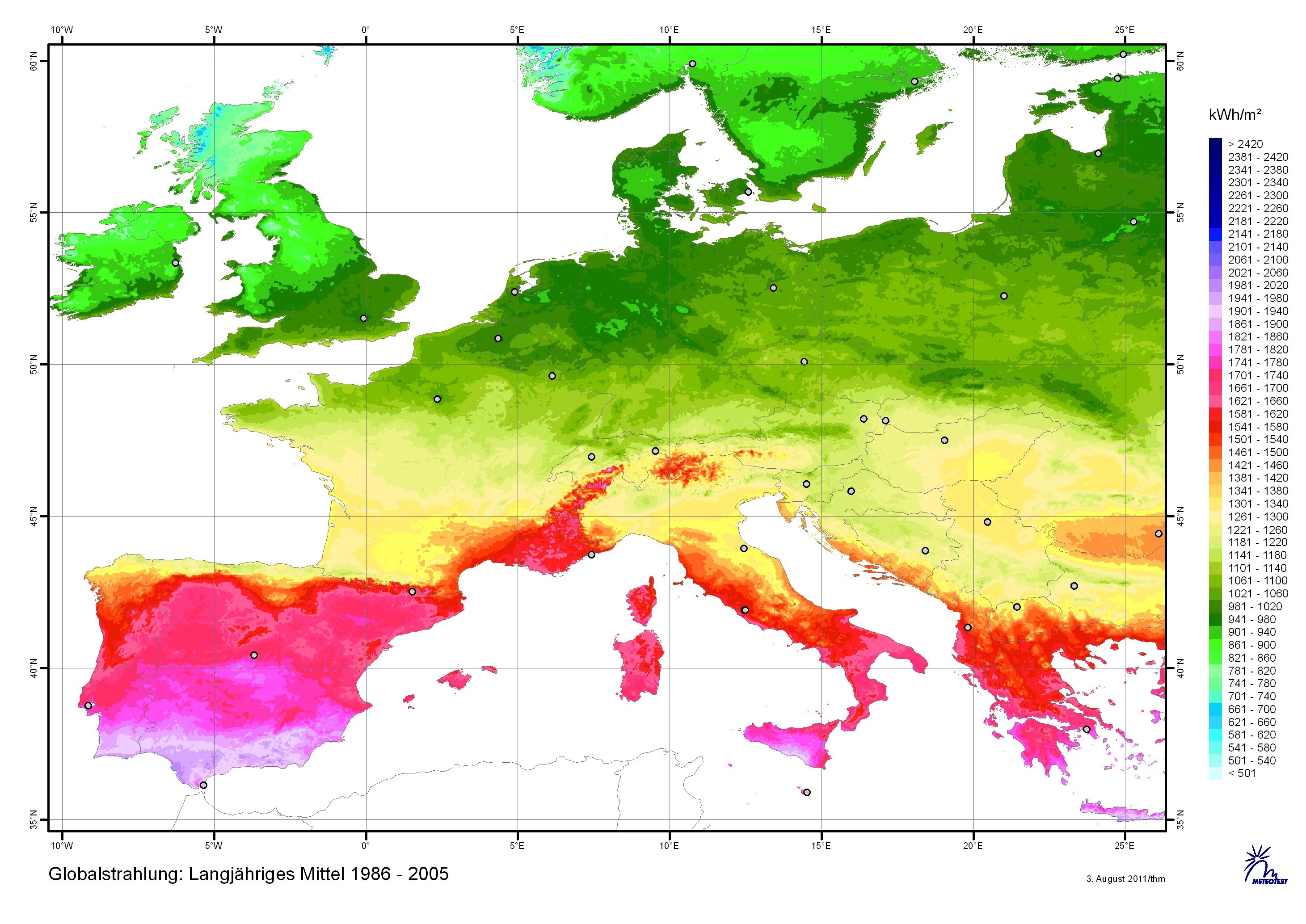 Solar maps