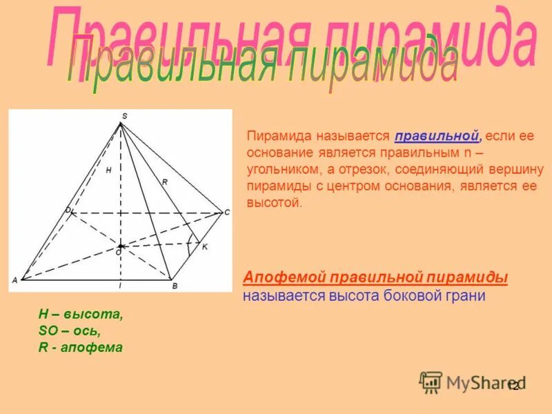 Площадь поверхности тетраэдра. Высота правильного тетраэдра. Высотой пирамиды называется. Высота грани пирамиды. Сечение пирамиды.