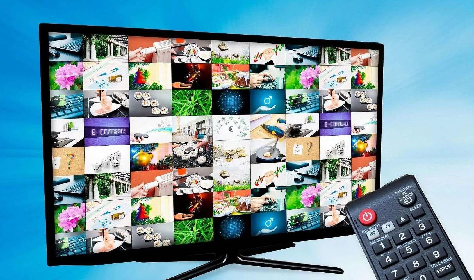 Id tv channel. Современное телевидение. Телевизор услуга или товар. Uzdigital tv telecard. Цифровое телевидение надпись.