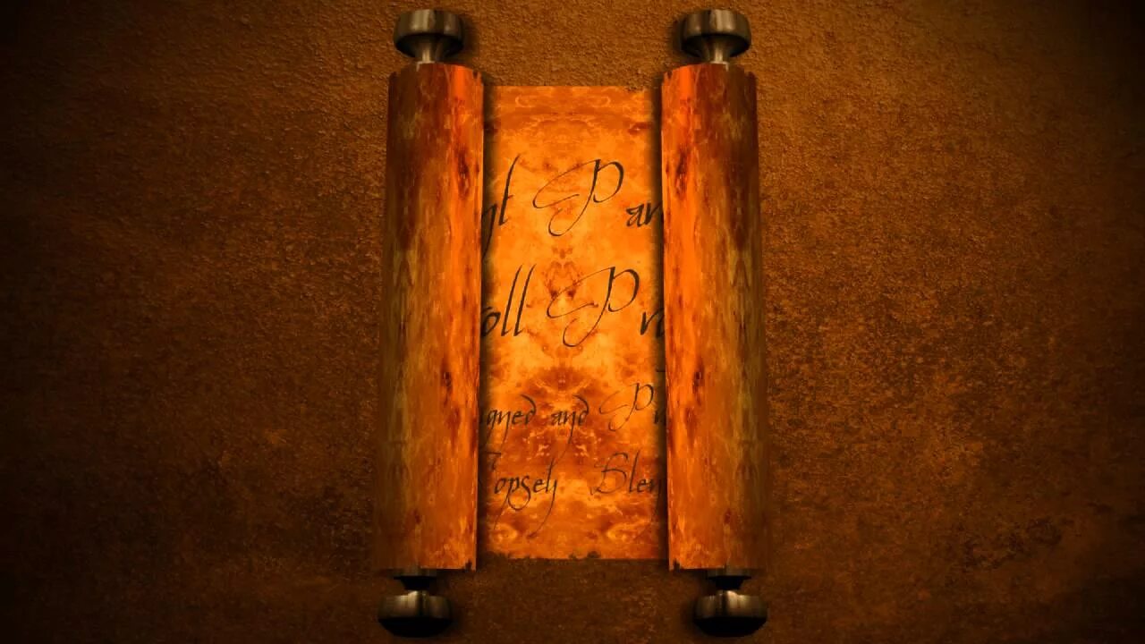 1.5 scroll. Пергамент. ancient scroll. разворачивание свитка. береста свиток.