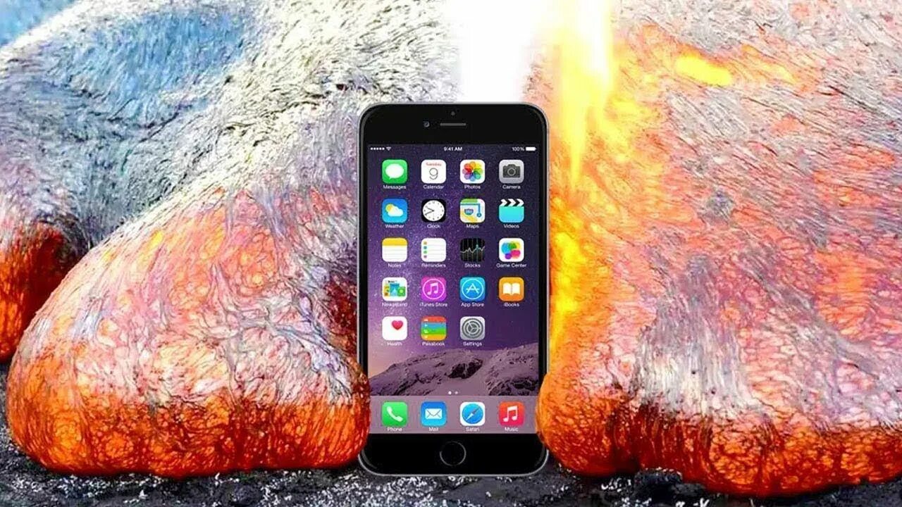 Очень сильно нагрелся айфон. Айфон сильно нагревается. hot lava на айфон. уничтожение iphone. разрушение айфона.