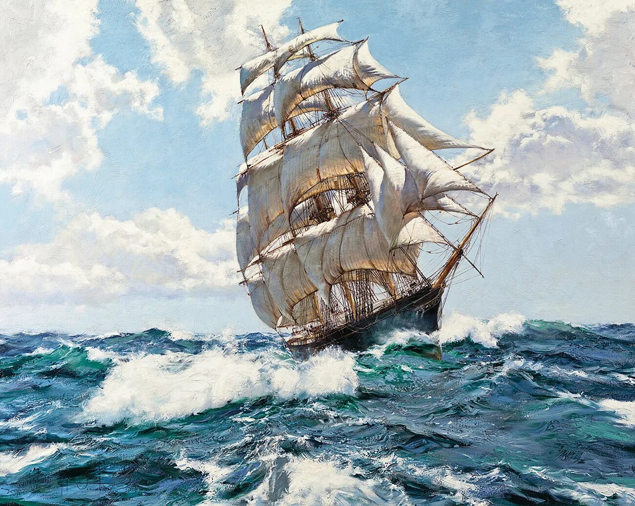 Морская тема морской пейзаж. Доусон монтегю. морской пейзаж. montague dawson морские пейзажи. художник: монтегю доусон парусники. dawson художник.