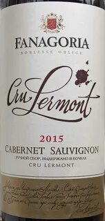 Cru lermont cabernet