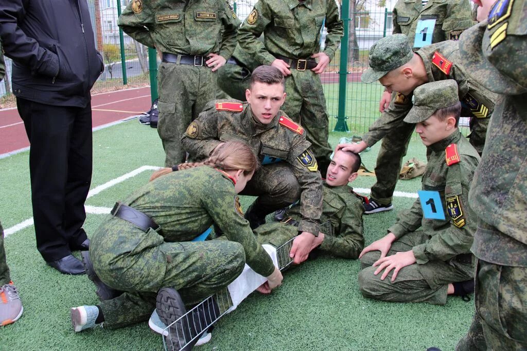 военно спортивная эстафета