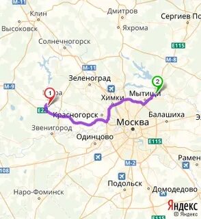 Расстояние кольцово