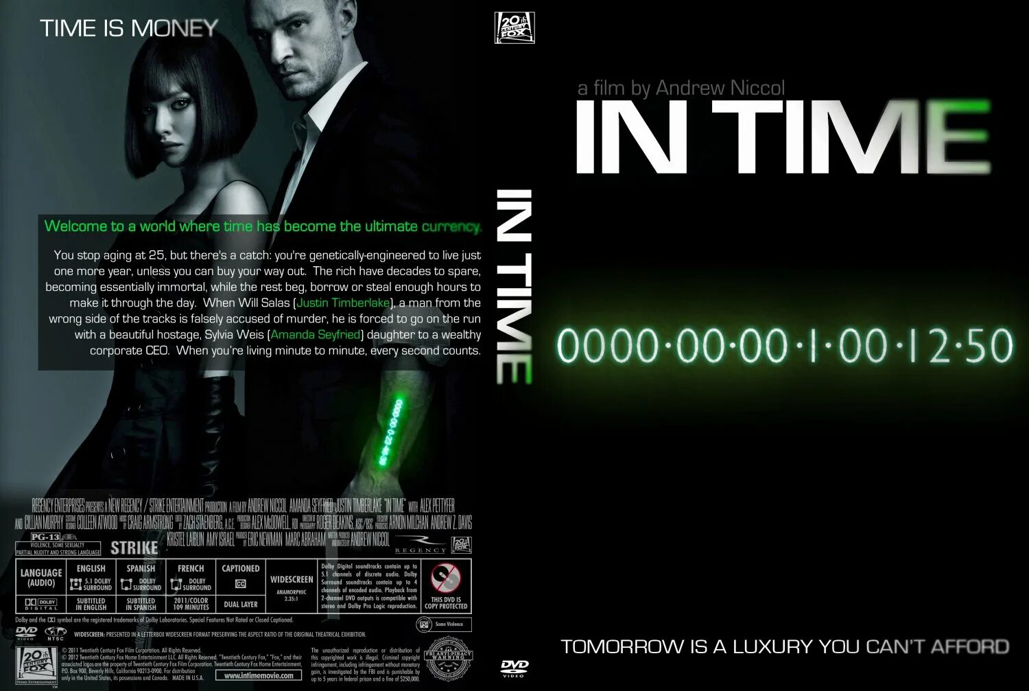 In time 2011 DVD Cover. Время фильм обложка. Время фильм Постер. Фильм время 2011 афиша.