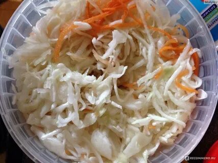Капуста с хреном и морковью