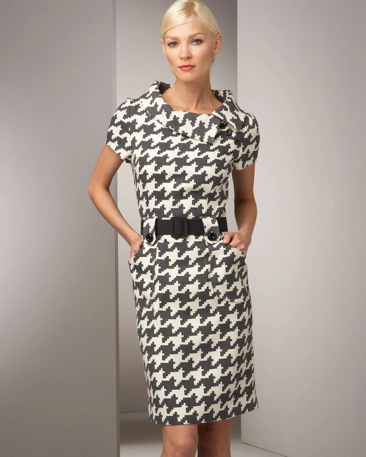 Платья denim от oscar de la renta. Классическое платье. Пошив летнего платья. Льняное платье. Платье гусиная лапка.