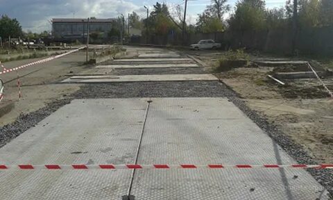 Временная дорога на участке
