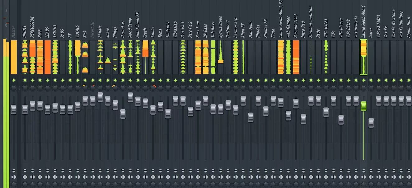 Fl studio mix
