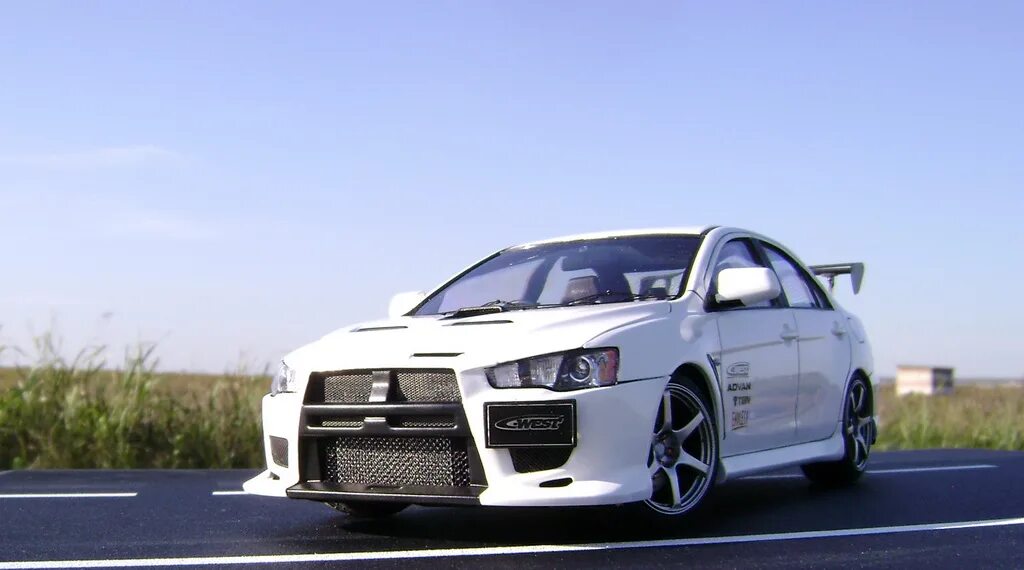 Mitsubishi Lancer x c West. Стиль Лансер 10 Эволюшн. Сборная модель Mitsubishi Lancer Evolution x c-West. Лансер на тему в ВК.