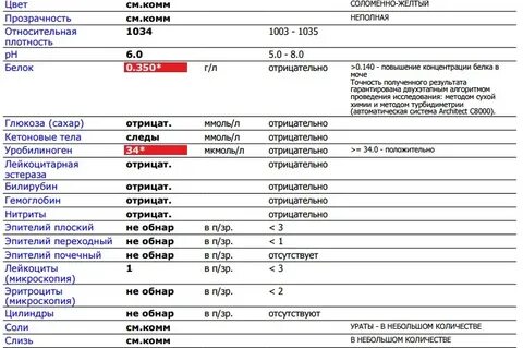 Белок в моче в 3 триместре