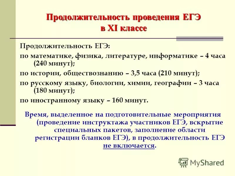 11 класс статус. Продолжительность ЕГЭ по математике. Продолжительность ЕГЭ по русскому. Продолжительность ЕГЭ по физике. Экзамен по истории 11 класс Длительность.