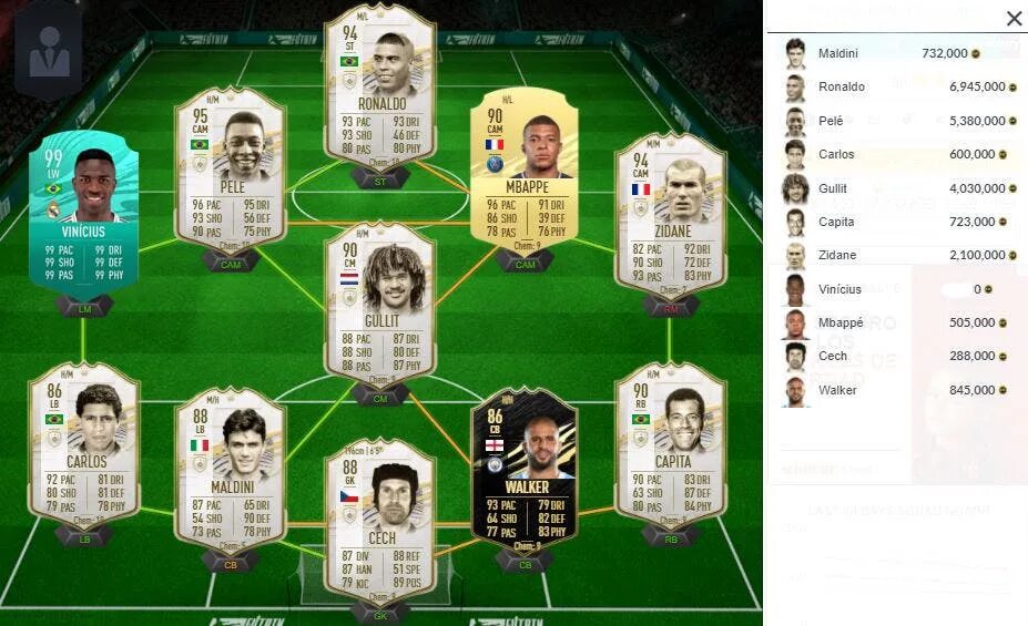 Fifa 22 squads. Карточка Винисиуса в ФИФА 21. ФИФА 21 ультимейт тим. FIFA Squad. Карточка Винисиуса в ФИФА 22.