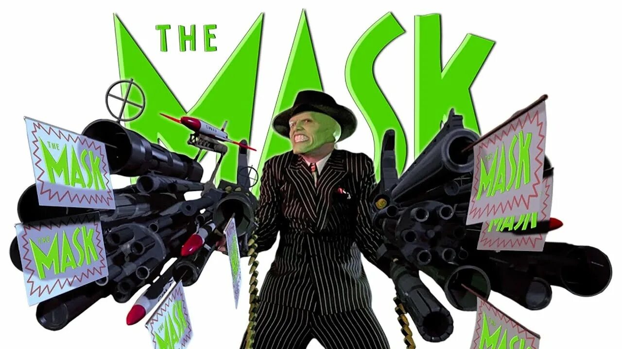 Stick up you see the mask. Маска the mask, (1994). маска с оружием джим керри. маска стэнли ипкисс.