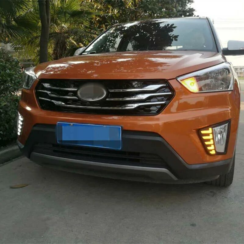 дневные ходовые огни hyundai creta. дхо для hyundai creta. светодиодные ходовые огни хендай крета 2017. дхо для hyundai creta. ходовые огни хендай крета.