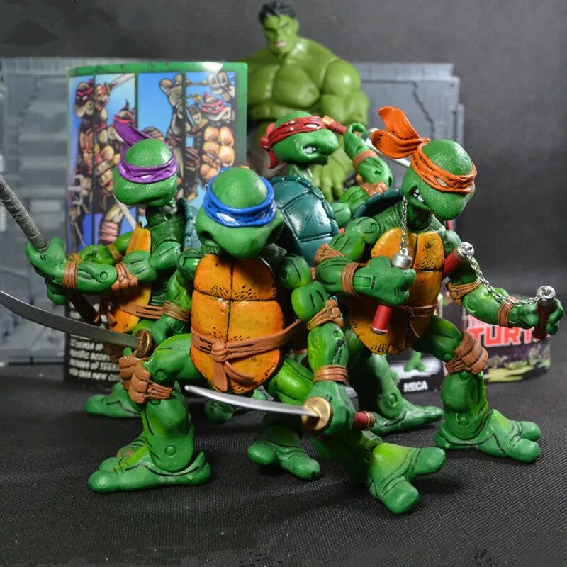 Фигурка tmnt. Фигурки NECA Черепашки ниндзя 1987. Фигурки Черепашки ниндзя 1987. Фигурка TMNT 5 Черепашки ниндзя. NECA фигурки TMNT.