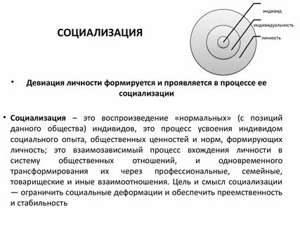 Процесс вхождения индивида в общество называется