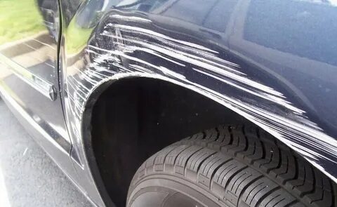 Царапины на кузове автомобиля