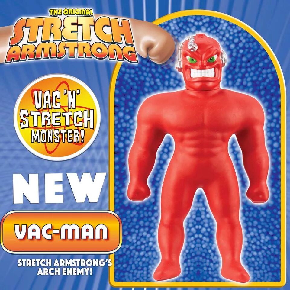 Stretch men. Тянучки игрушки stretch Armstrong. Фигурка stretch Mini VAC-man 06720. ВАК Мэн стретч Армстронг. Фигурка-тянучка ВАК-мэн35374.