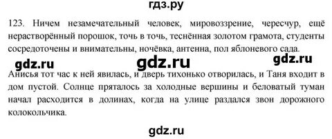 Русский язык 9 класс 123