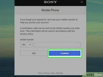 Sony аккаунт