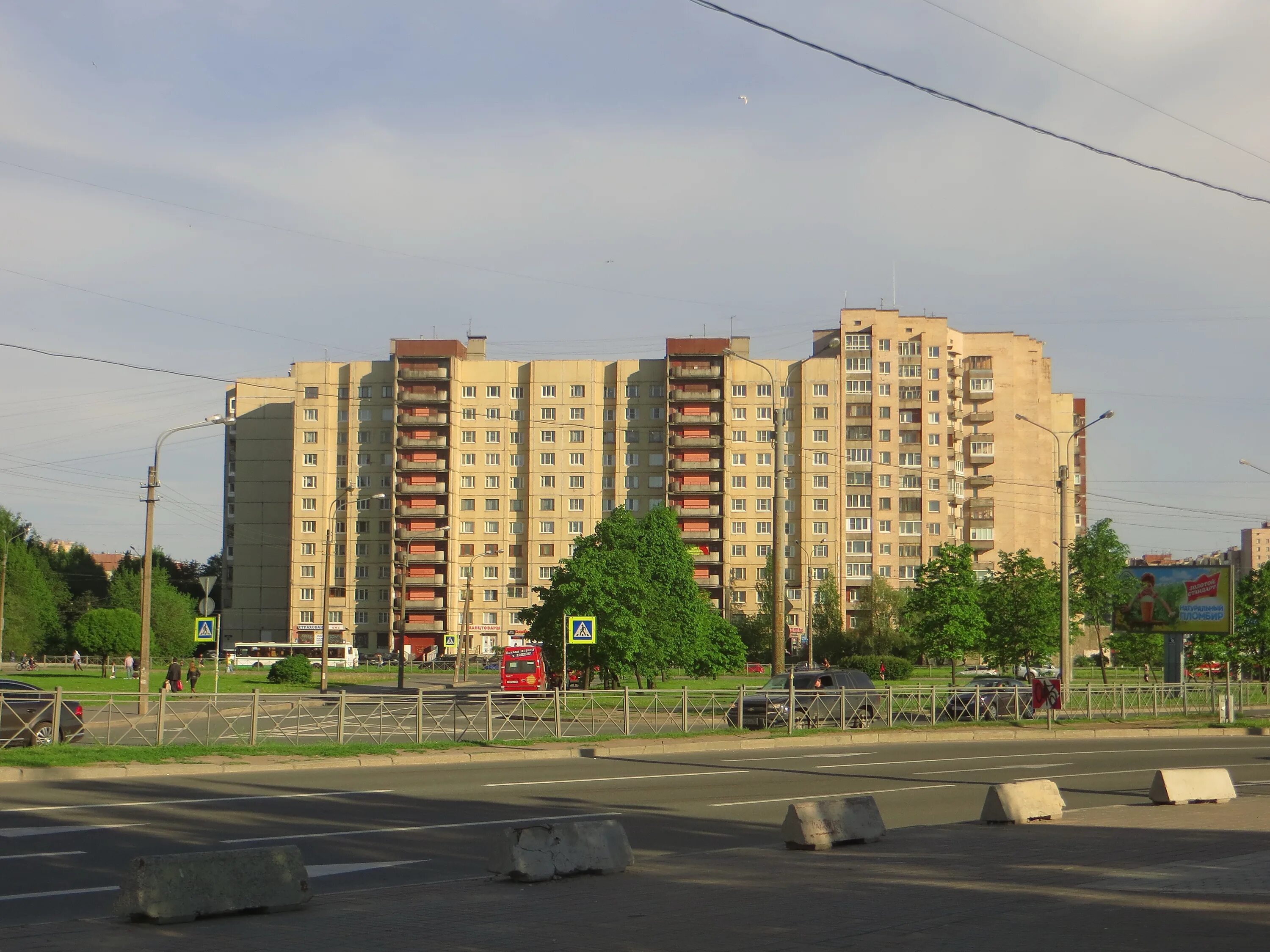 Проспект большевиков спб