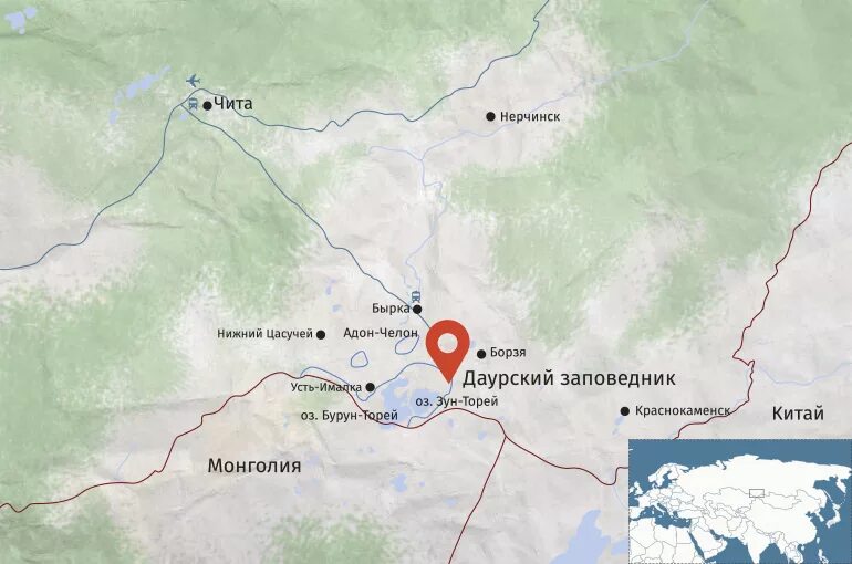Эта природная территория находится в забайкальском крае
