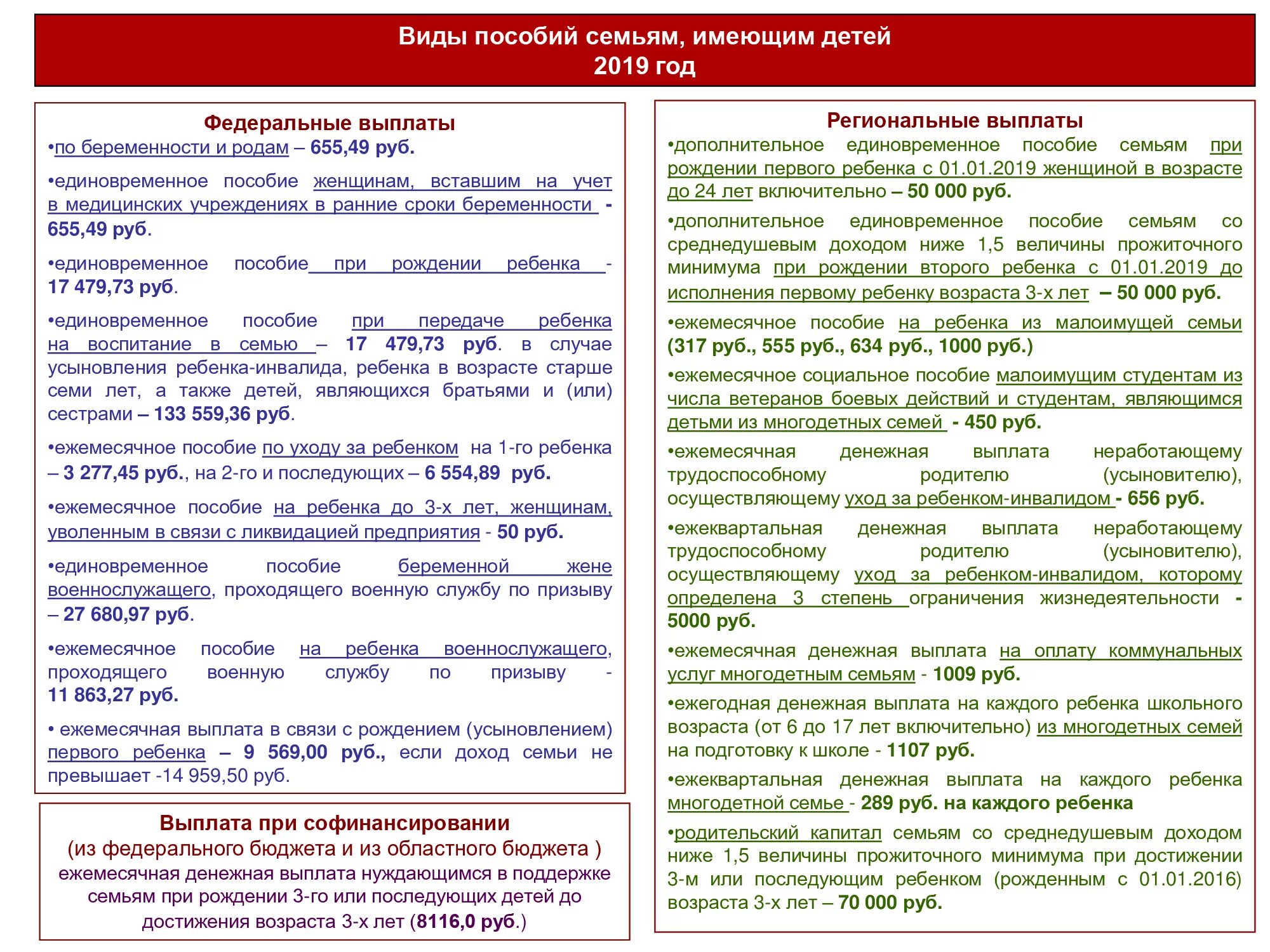Единовременное пособие при рождении второго. Выплаты при рождении ребенка. Ежемесячное пособие при рождении ребенка. Пособие при рождении первого ребенка в 2019. Виды пособий при рождении ребенка.