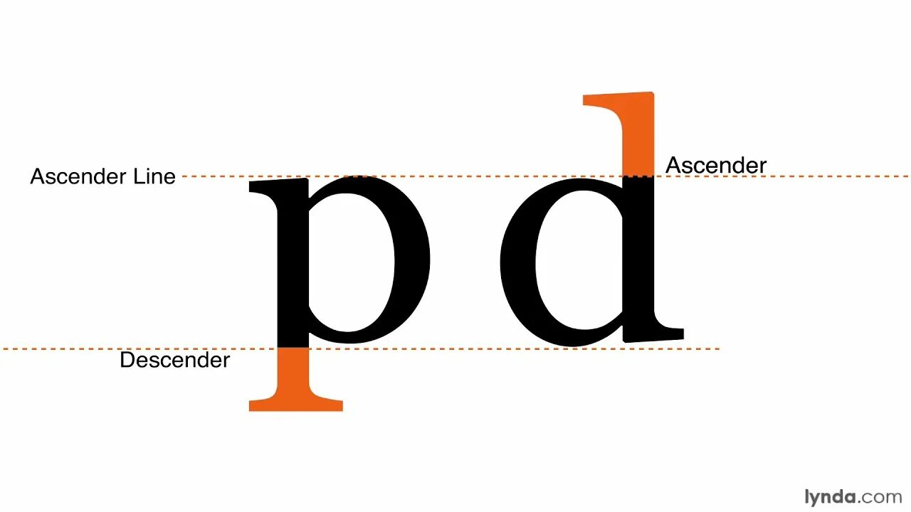Font x height. Якорный объект в типографике. what is typography. асцендеры. whatis typography x height.