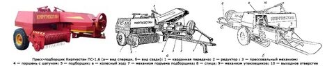 Размеры пресс подборщика