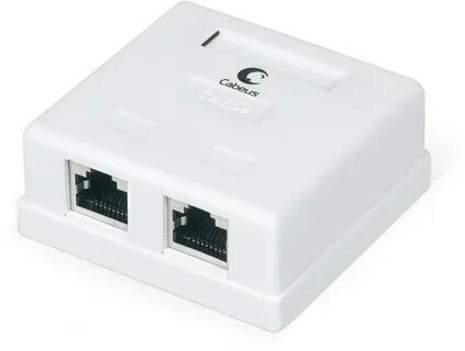 Розетка компьютерная rj 45 накладная