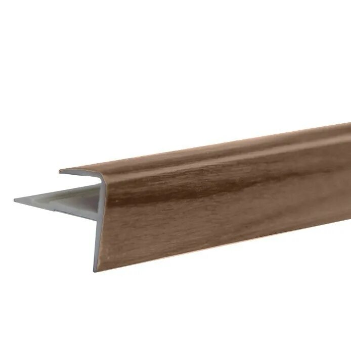 Планка д/меб. Профиль стартовый сп-11 3000 мм белый. Профиль старт-финиш пвх (бел) 45 мм, 3м (f-профиль) 50шт. П. F профиль пвх 3000х60.