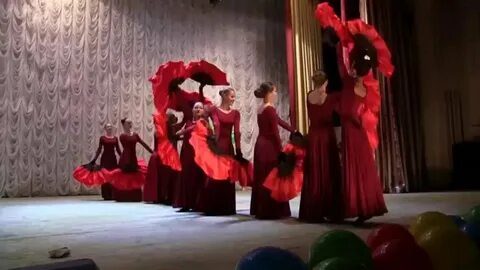 Красные маки танец в детском