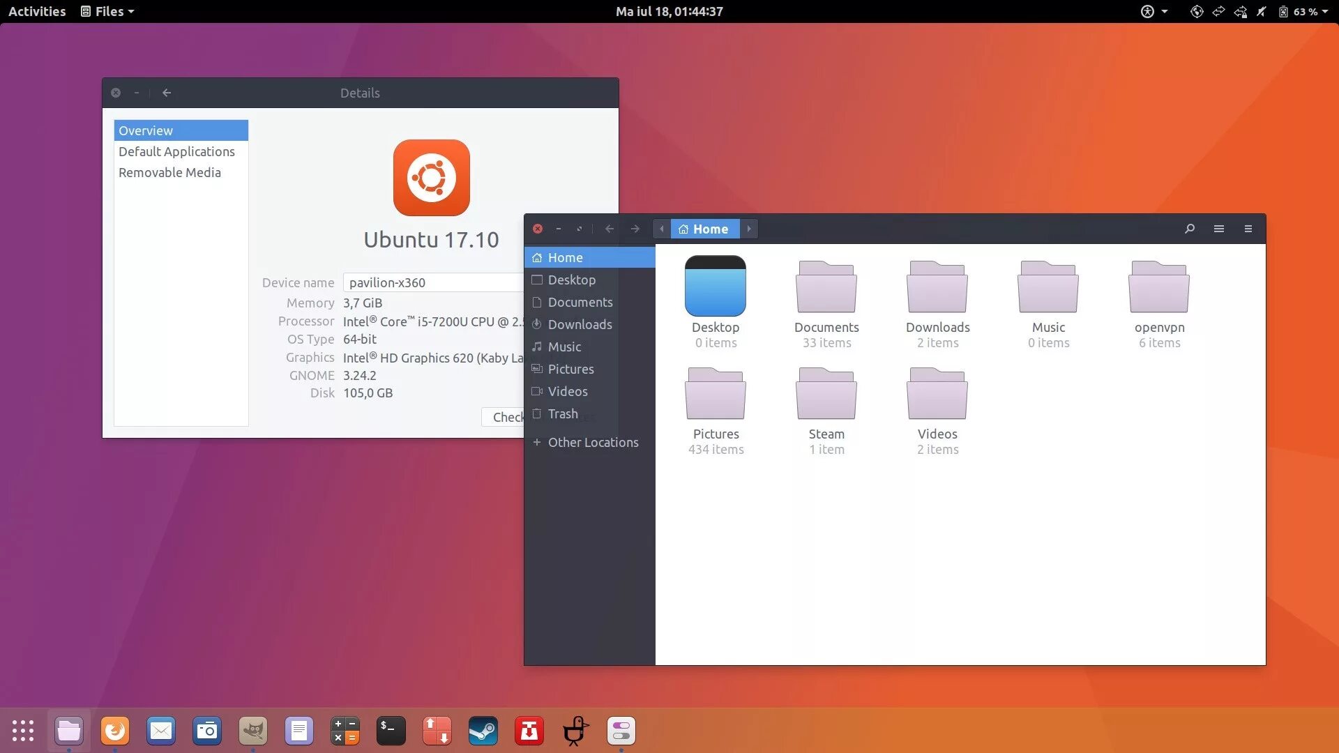 Образ ubuntu. Ubuntu 17.10. Ubuntu 17.10 Artful Aardvark. Ubuntu Home. Linux Minimal Ubuntu.