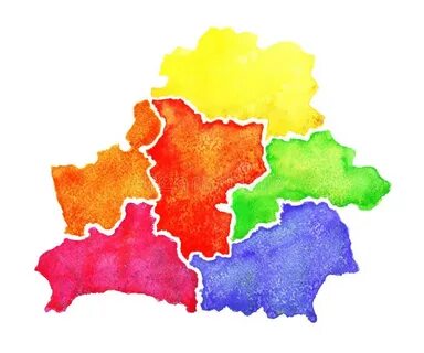 Контур страны белоруссия
