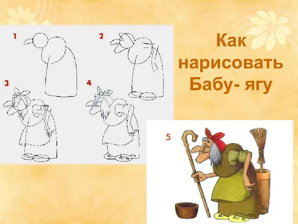 Сказочный герой поэтапно