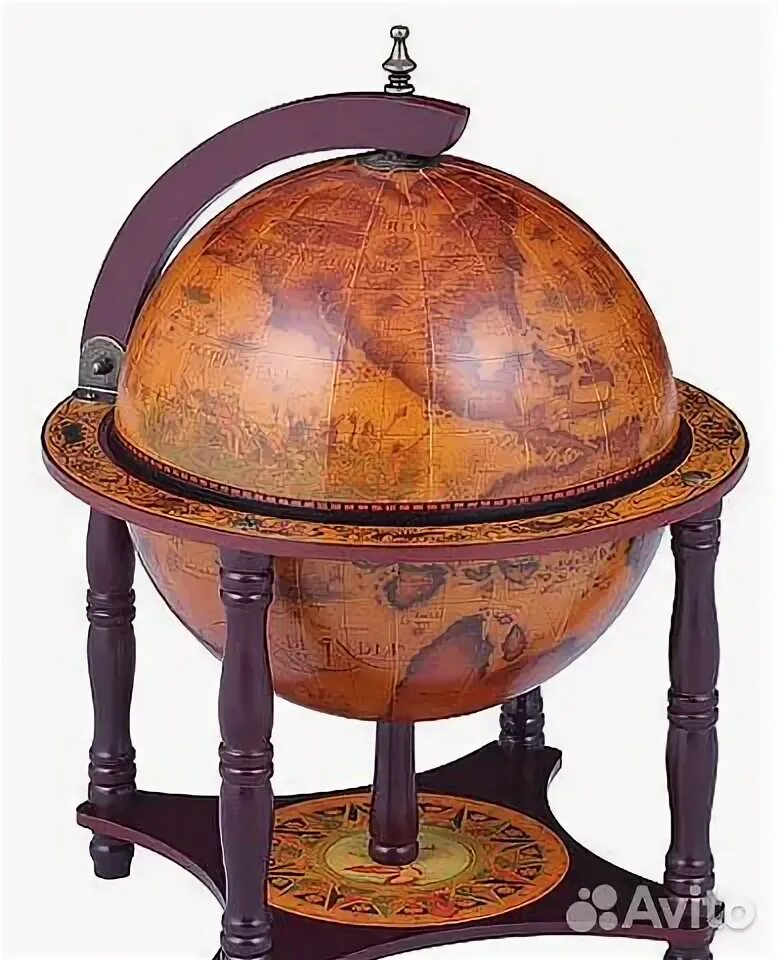 Глобус бар настольный. Глобус-бар ptolemaeus jg33006r.