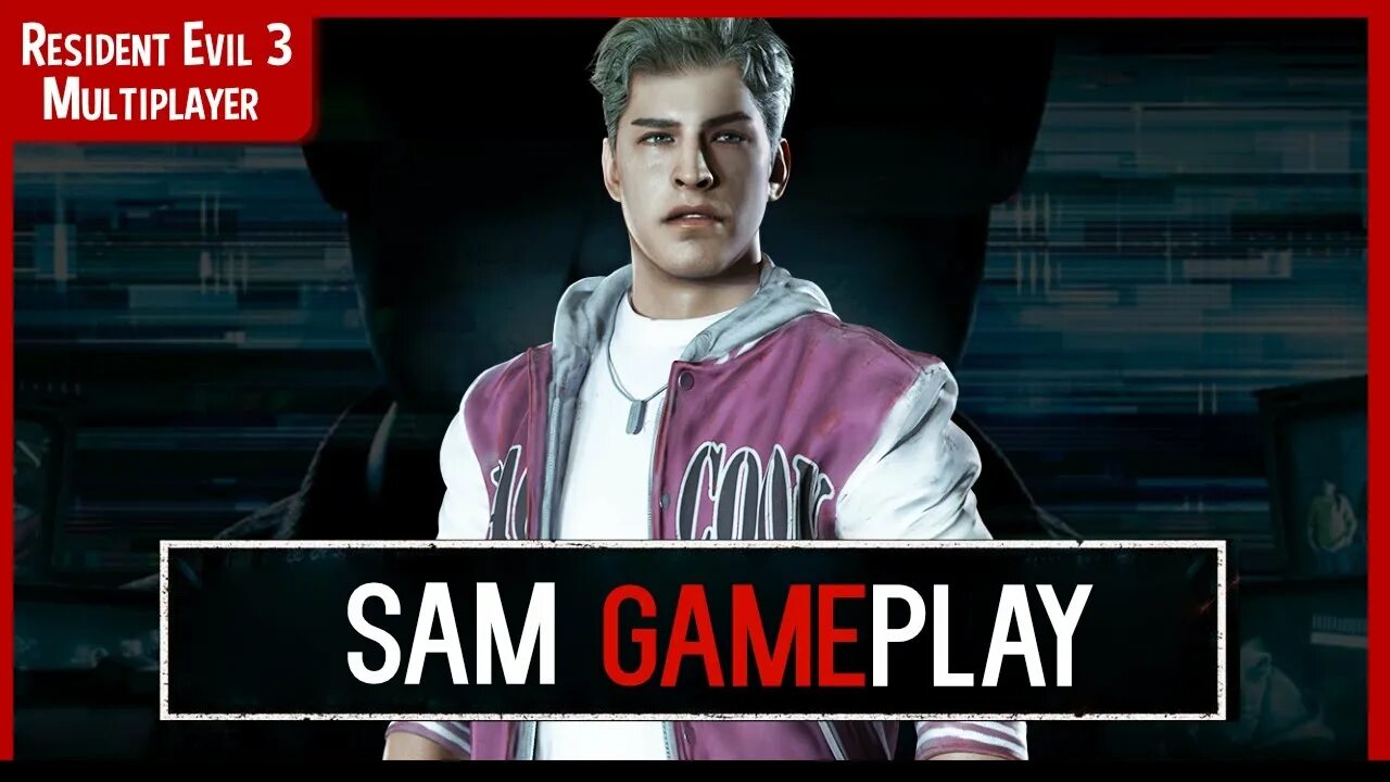 Sam plays the game. Resident Evil Resistance Сэмюэл. Sammy Resident.