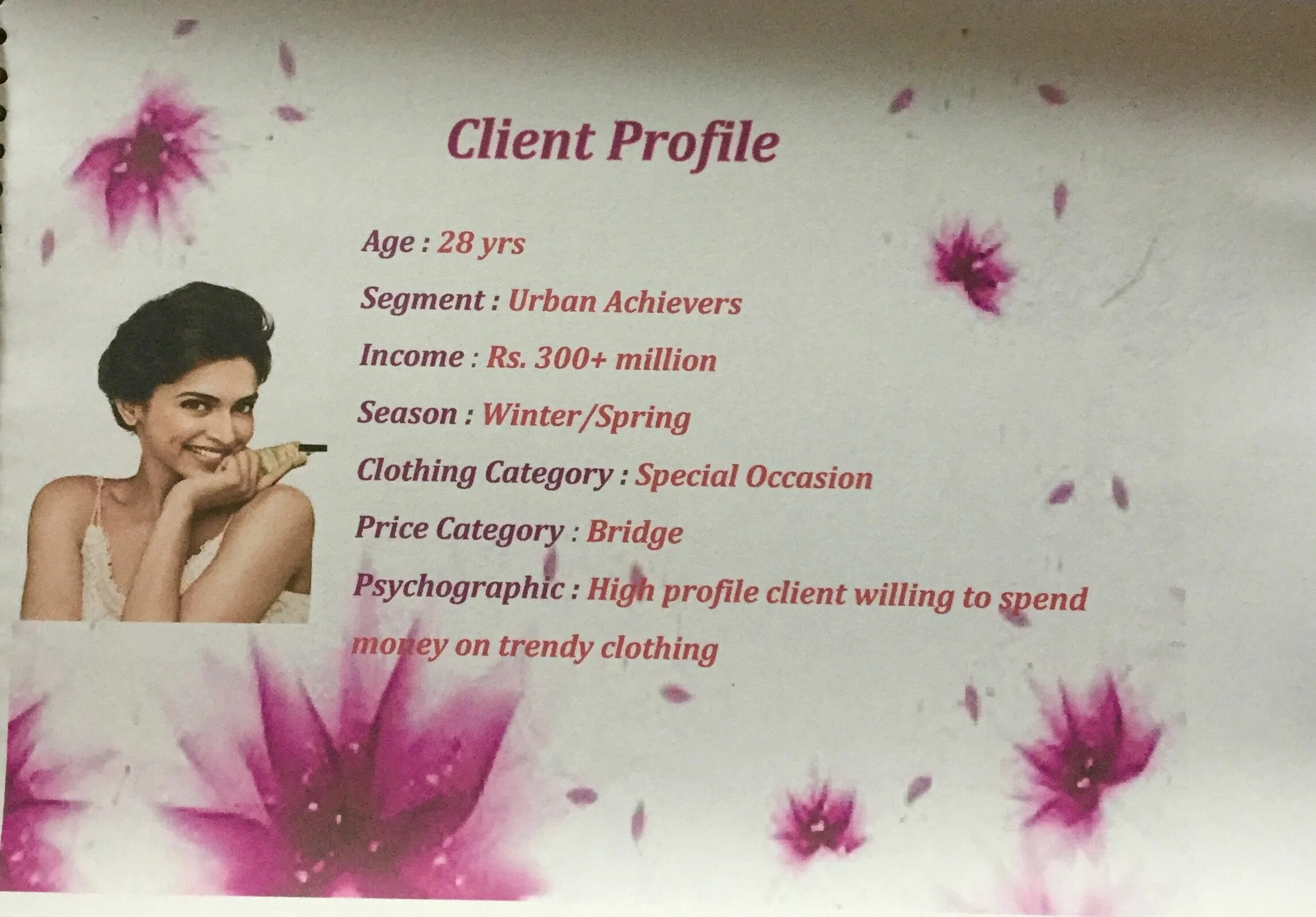 Client profile. Client profile ru