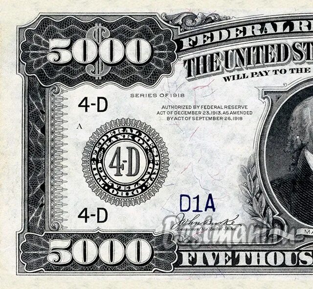 5000 долларов сша. 1000 долларовая купюра 1918 года. 5000 долларов купюра. 5000 долларов сша. 5000 долларовая купюра.