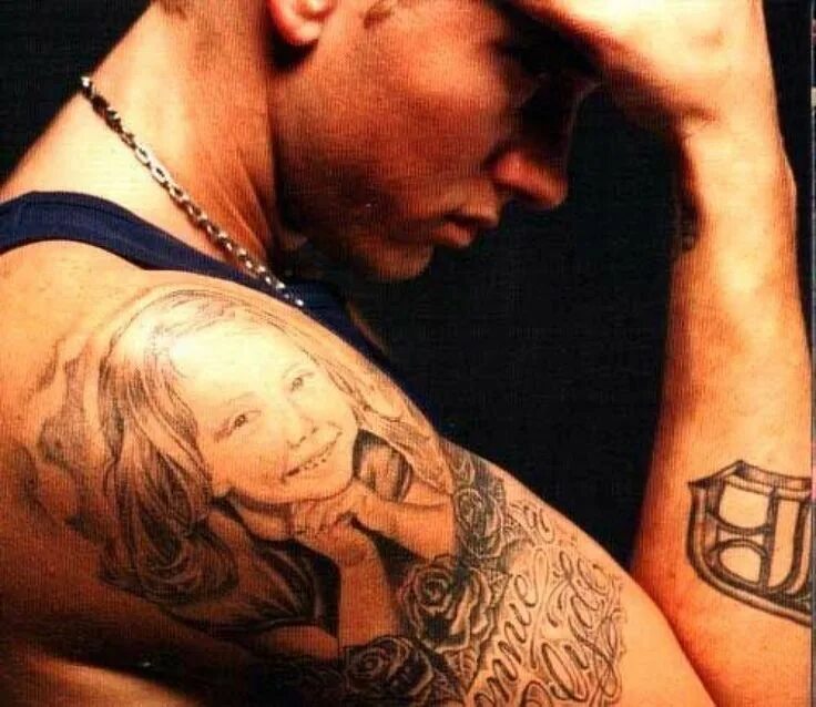 Татуировки эминема. Тату эминема. тату эминема дочери. татухи эминем. eminem тату.