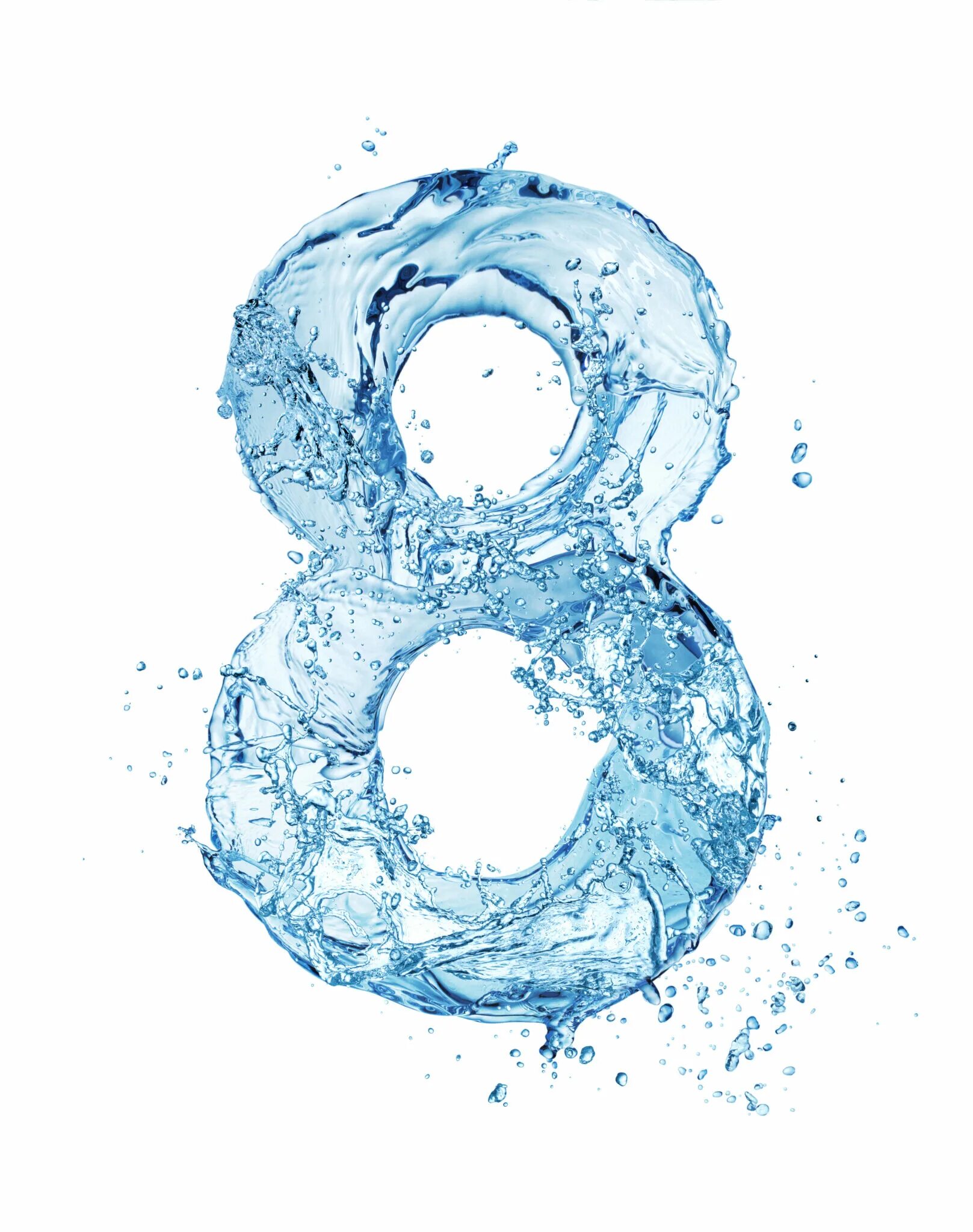 Водяная числа. Цифры из воды. цифры из воды на прозрачном фоне. цифра 8 водяная. цифры лед.