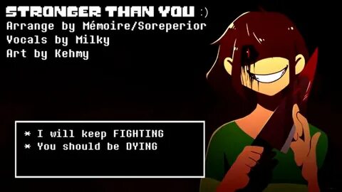 I stronger than you