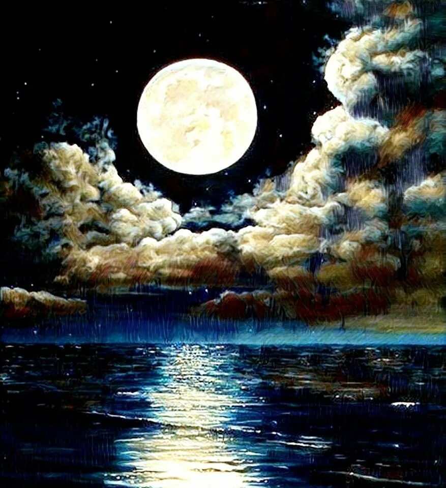 Художник roy tabora морские пейзажи. Рой табора морские пейзажи. Луна в живописи. Полнолуние в живописи. Картина полнолуние.