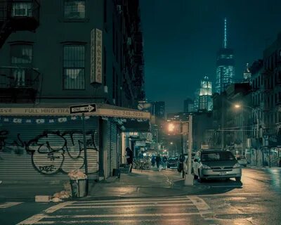 chinatown New York enigmatic night franckbohbot.