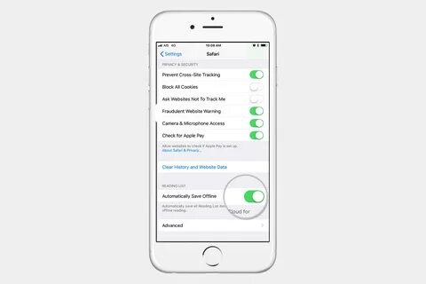 Данные на ios