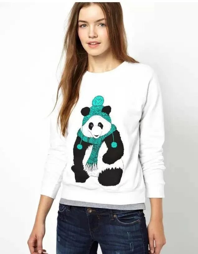 панда мода. панда верхняя одежда. детские рюкзаки с пандой. черно белый свитер с принтом. свитер с пандой женский.
