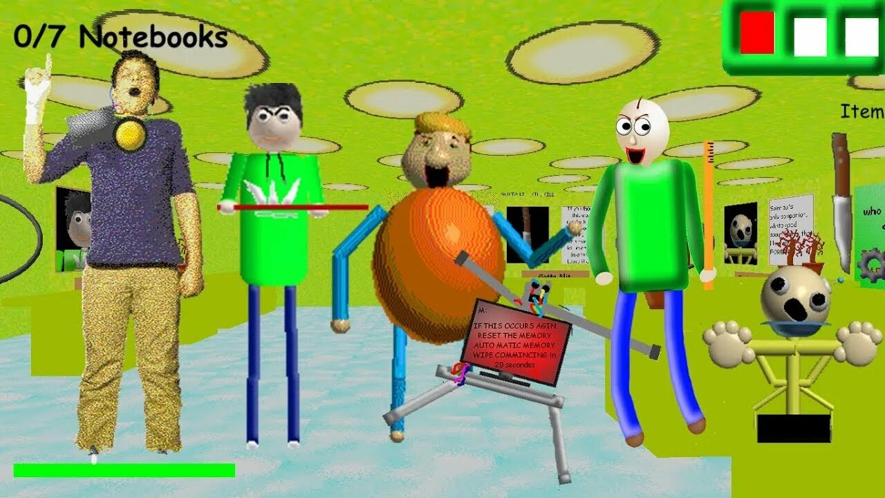 Билли из игры БАЛДИ. Playtime swapped Basics. Baldi Basics Playtime and Billy. Baldi swapped Basics.